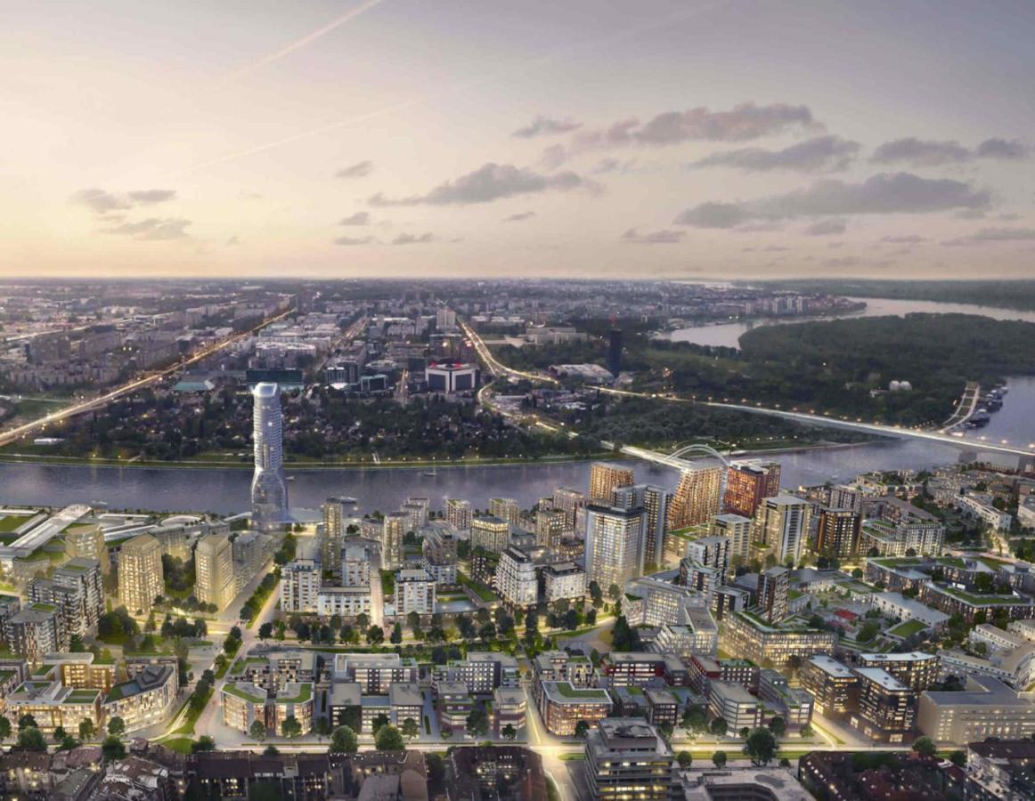Waterfront Luxury Suites Belgrad Exteriör bild